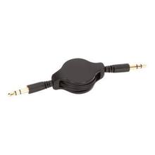Retractable Aux Cable - audio cable - 2.5 ft