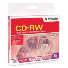 High Speed - CD-RW x 5 - 700 MB - storage media