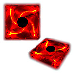 CF120RD 4 LED 120MM Fan