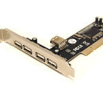 USB2.0 PCI 5 port card