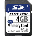4GB 9p SDHC Secure Digital Class 10 21/11 MBs 141