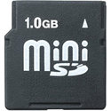 1GB MiniSD Mini Secure Digital Card 150X with Ada
