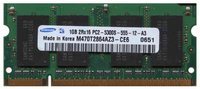 1GB 200p PC2-5300 CL5 8c 64x16 DDR2-667 2Rx16 1.8