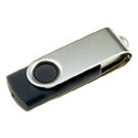 16GB USB 2.0 FlashDrive 22/9 MBs 150x Swivel Blac
