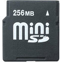 256MB MiniSD Mini Secure Digital Card 150X with A