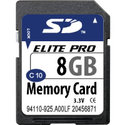 8GB 9p SDHC Secure Digital Card Class 10 Retail, 