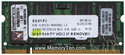 1GB 200p PC2-5300 CL5 16c 64x8 DDR2-667 2Rx8 1.8V