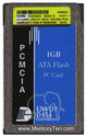 1GB 68p PCMCIA ATA Flash Card Bulk, Envoy Data, B