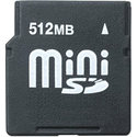 512MB 11P MiniSD Mini Secure Digital Card w/ Adap