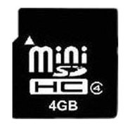 4GB 11p miniSDHC Class 4, BUY