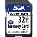 32MB 9p SD Secure Digital Card, PQI, BXI