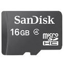 Sandisk 16GB SDSDQ-016G microSDHC Card (CRG-S)