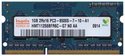 1GB 204p PC3-8500 CL7 8c 64X16 DDR3-1066 SODIMM N