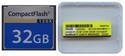 32GB CompactFlash Card 153/70x w/ 32GB CF label C