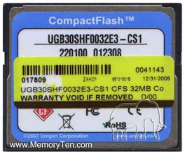 32MB CompactFlash Card Cisco Original, Cisco, CFS