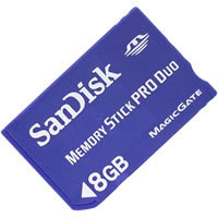 8GB Memory Stick Pro Duo, CST