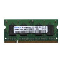 512MB 200p PC2-4200 CL4 8c 32x16 DDR2-533 SODIMM 