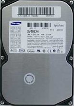 40GB IDE ATA100 5400RPM 3.5in x 1in 40p 100MB/s H