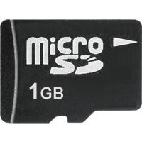 1GB Transflash MSD Micro Secure Digital Card w/ R