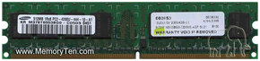 512MB 240p PC2-4200 CL4 8c 64x8 DDR2-533 DIMM iMa