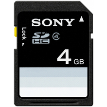 4GB 9p SDHC Secure Digital Class 4 15MBs Retail F