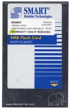 4MB 68p PCMCIA Linear Series 200 Flash Card, Cisc