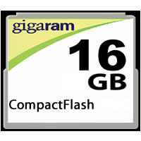16GB 50p CF CompactFlash Card 133x, CBQ