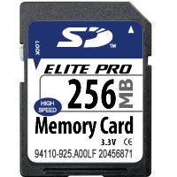 256MB 9pin SD Secure Digital Card, BQL