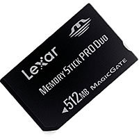 512MB Memory Stick Pro Duo 66x, BSH