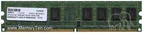 2GB 240p PC2-5300 CL5 16c 128x8 DDR2-667 2Rx8 1.8