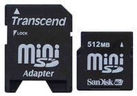512MB 11P MiniSD Mini Secure Digital Card 11/6 MB