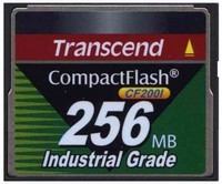256MB 50p CF CompactFlash Card 200x Industrial Gr