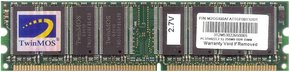 256MB 184p PC3700 CL2.5 8c 32x8 DDR466 DIMM, Memo