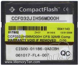 32MB CompactFlash Card Cisco Original, Cisco, CFS