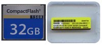 32GB CompactFlash Card 153/70x w/ 32GB CF label C
