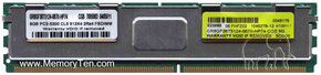 8GB 240p PC2-5300 CL5 36c 512x4 DDR2-667 2Rx4 1.8