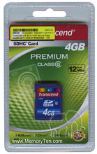 4GB 9P SDHC Secure Digital Card High Capacity Cla