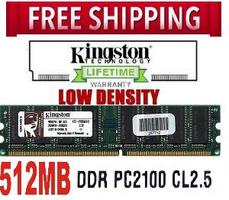 512MB DDR RAM PC-2100