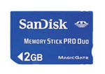16GB MS Pro Duo For DSC-G3