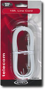 - 15' Line Cord - White