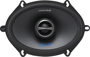 Alpine - 5   x 7   2-Way Coaxial Car Speakers with