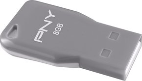 - Key Attach? 8GB USB Flash Drive - Gray
