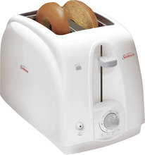 - 2-Slice Wide-Slot Toaster - White