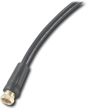 - 6' RG6 Coaxial A/V Cable