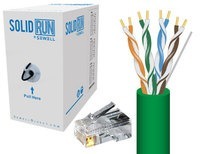 Cat5e Bulk Cable UTP Solid 24 AWG 1000' in a Pull