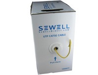 SolidRun by Sewell Cat5e Bulk Cable 24 AWG UTP 10