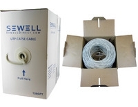 SolidRun by Sewell Cat5e Bulk Cable 1000 ft. UTP 