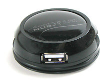 USB 2.0 4-port Hub Round
