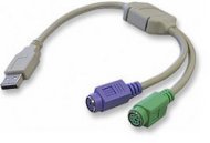 USB A Male to 2 x PS/2