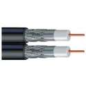DISH-APPROVED DUAL RG6, 500 FT (BLACK)